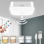 Whitepoplar Motion Sensor Rechargeable Ceiling Light Indoor With Remote, Wire.... Fixed Price $44.61.