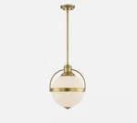 New Savoy House Westbourne 1-LIGHT 17INCH Pendant Warm Brass Luxury 7-3102-1-322. Fixed Price $299.99.