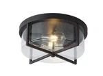 Aiwen 11.8" 2-LIGHT Farmhouse Flush Mount Ceiling Fixture W/ Seeded Glass. Fixed Price $55.00.