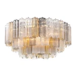 Crystorama Lighting Group ADD-331-AU Addis 16 32"W Flush Chrome. Fixed Price $2238.40.