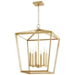 Cyan Design Hyperion 6 Light Chandelier, Aged Silver Leaf - 10380. Fixed Price $902.50.
