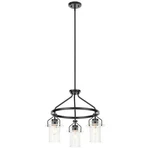 Kichler 52377BK - Everett Light 23" Wide Ring Chandelier Black. Fixed Price $225.89.