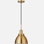 Meyer And Cross Madison 1-LIGHT Brass Pendant With Metal Shade Read Desciption!. Fixed Price $30.95.