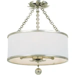 Crystorama 513-SA Ceiling Broche Semi-flush Mount Antique Silver. Fixed Price $382.40.