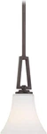 Minka-lavery Middlebrook 1 Light Mini Pendant Vintage Bronze Finish With Etch. Fixed Price $40.80.