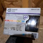 Commercial Electric 3 Led Canless Recessed Light Brushed Nickel Trim. Fixed Price $13.99.