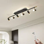 Genoci Black Dimmable Led Light Adjustable Fixed Track Gimbal Head SYH2171-6. Fixed Price $97.88.