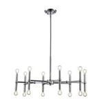 Monteaux Lighting 16 Chandelier Chrome Finish DC-C4740. Fixed Price $20.00.