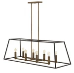 Hinkley Lighting 3338 Fulton 48"W Linear Chandelier - Bronze. Fixed Price $1299.00.