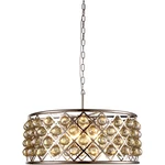 Elegant Lighting 1214D25PN-GT/RC Madison Pendant Polished Nickel. Fixed Price $1182.00.