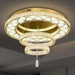 Flashing God Dia 32" Modern Crystal Chandelier Gold Ceiling Light Fixtur. Fixed Price $305.00.