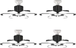 Led Garage Bulbs, 100W 6000K Lights Count (pack Of 4), Black. Fixed Price $85.19.