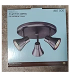 Hampton Bay Transitional 3-LIGHT Track Lighting Burnished Copper 887 000. Fixed Price $21.99.