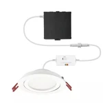 Commercial Electric 4" Led 3-LEVEL Ultra Canless Recessed Light, Adjustable Cct. Fixed Price $18.41.