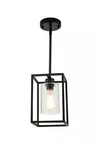 Viluxy Vintage Glass Pendant Light Single Metal Cage Hanging Li.... Fixed Price $34.90.