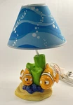 Disney Pixar Finding Nemo 15" Table Lamp Night Light By Hampton Bay - Tested!. Fixed Price $99.99.
