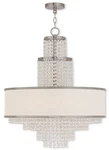 Livex Lighting 50786-91 Crystal Six Chandelier From Prescott Collection. Fixed Price $799.90.