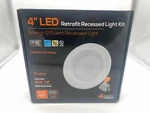 Torchstar Led Retrofit Recessed Light Kit 4 Inch 2700K Soft White Pack New. Fixed Price $44.99.