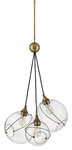 Hinkley Lighting 30304 Skye 18"W Multi Pendant - Brass. Fixed Price $779.00.