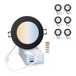 Led-canless Downlight Recessed Lighting 4-INCH Popanu 5 Cct Adjustable Dimmabl. Fixed Price $92.83.