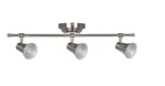 Hampton Bay Solo Ft. 3-LIGHT Satin Nickel Led Fixed Track 1000027276. Fixed Price $23.99.