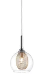 Z-lite 905MP Auge 1 Light Mini Pendant Chrome. Fixed Price $57.00.