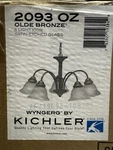 Kichler Wynberg 5-LIGHT Olde Bronze Transitional Dining Room Chandelier. Fixed Price $44.95.