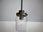 Hunter Devon Park Light Onyx Bengal Jar Pendant Kitchen 19008. Fixed Price $50.96.