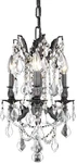 Rosalia Dark Bronze Crystal Chandelier-austro-hungarian Elegance. Fixed Price $705.00.