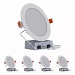 Halo 6" Inch Canless Integrated Led Downlight HLB6LSFS5-4PK Pack. Fixed Price $89.99.