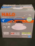 Halo 4" All-in-one White Led Recessed Dimmable Light Model # LT460WH6930R New!. Fixed Price $14.90.