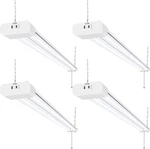 Hykolity Pack 4FT Led Shop Light, Linkable Utility 42 With Cover, White. Fixed Price $73.26.