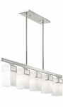Livex Lighting 40194-91 Modern Luxury Transitional Five Linear Chandelier. Fixed Price $200.00.