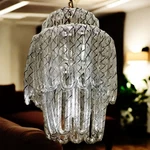 Vintage 1970S Murano Chandelier. Fixed Price $1860.00.