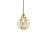 Innovations Lighting 447-1S-13-8 Beacon Pendant 8"W Mini Satin Gold /. Fixed Price $158.40.
