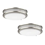 2-PACK Led Flush Mount Dimmable Ceiling 4000K Daylight 10"/12"/14. Fixed Price $44.99.