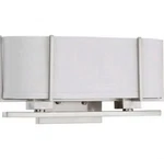 Nuvo 60-4464 Portia 2 Light Sconce W/ Slate Gray Fabric Shades. Fixed Price $49.72.