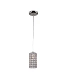 Monteaux Lighting 1-LIGHT Crystal And Chrome Hanging Kitchen Mini Pendant. Fixed Price $34.99.
