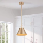 Lnc Gold Pendant Light Metal Bell Shade For Kitchen Island Dining Room. Fixed Price $22.99.