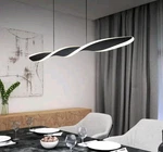 Finley Linear 30-WATT Integrated Led Black Pendant By Artika/free Shipping. Fixed Price $100.00.