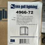 Seagull Lighting 4966-72 Olde Iron Finish Wall/bath. Fixed Price $39.98.