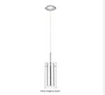Eglo Pinto 4.92 In. X 59 1-LIGHT Chrome Mini Pendant With Clear. Fixed Price $30.00.