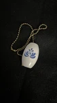 Pfaltzgraff Yorktowne Ceramic Fan Light Pull Chain White Blue Floral Replacement. Fixed Price $69.99.