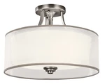 Kichler Lacey 15" Semi Flush Mount Ceiling Light Antique Pewter Modern. Fixed Price $142.50.