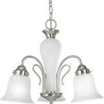 Progress Lighting P4390 Nickel Bedford 3-LIGHT 20"W Chandelier. Fixed Price $66.57.