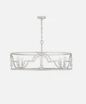 Capital Lighting 338582WW Demi 34" Wide Drum Chandelier, Winter White. Fixed Price $390.00.