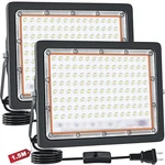 Eleganted 100W Led Flood Light Outdoor, 20000LM Super Bright Security W.... Fixed Price $41.91.