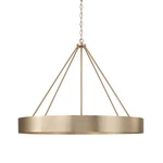 Capital Lighting 453061 Weller 36"W Ring Chandelier - Brass. Fixed Price $654.00.