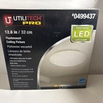 Utilitech Pro Flushmount 12.6 Led Ceiling Fixture #0499437. Fixed Price $17.89.