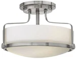 Hinkley Harper 14 1/2" Wide Brushed Nickel 3-LIGHT Ceiling. Fixed Price $349.00.